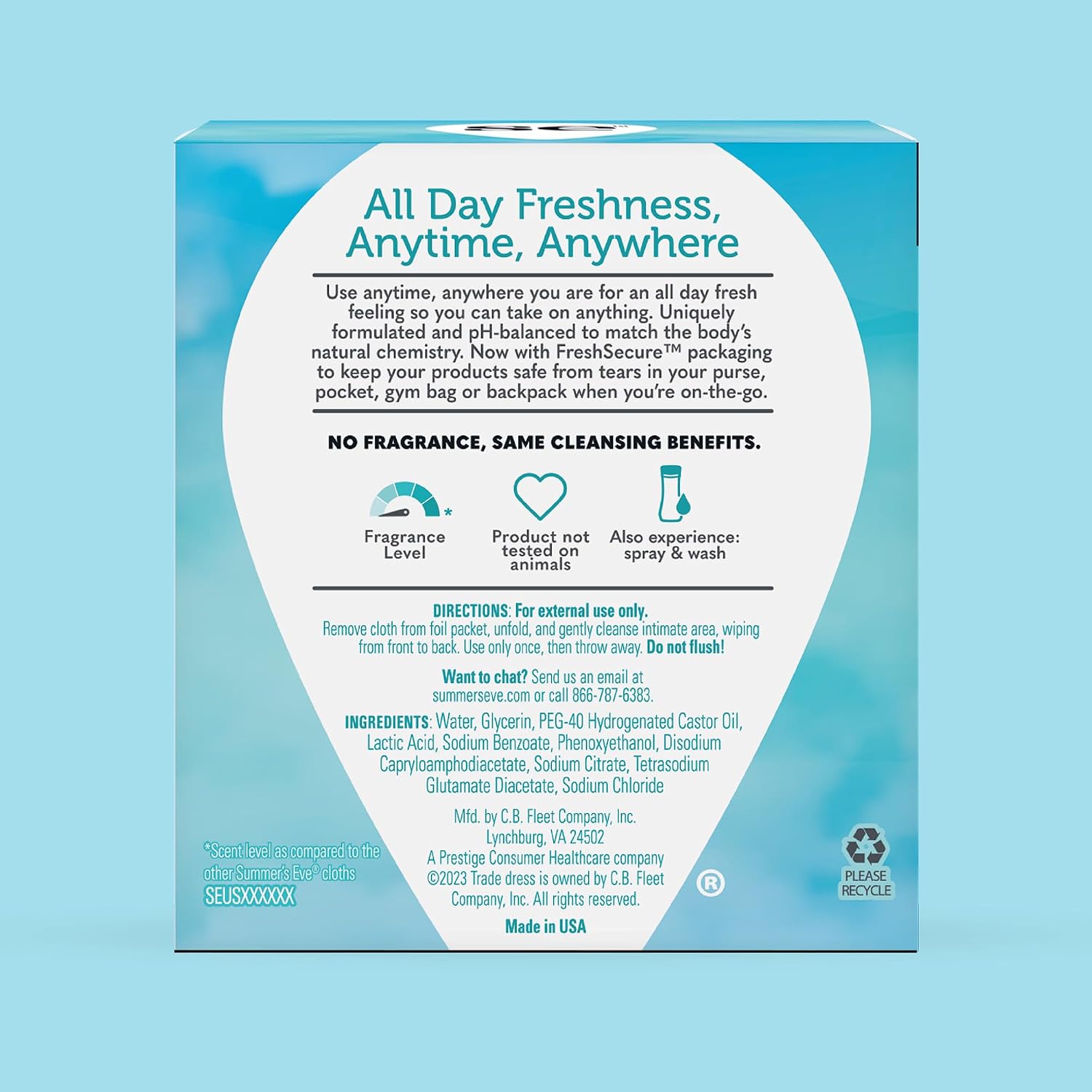 Summer's Eve Gentle Feminine Wipes, Fragrance Free, 12 Count | Vaginal Wipes with Gentle pH-Balanced Micellar Water Formula, Feminine Care to Help Remove Vaginal Odor, Gynecologist Tested - Image 7