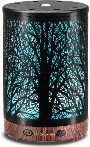 Essential Oil Diffuser 120ML Metal ...