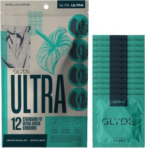 GLYDE Ultra Standard Fit Condoms &#...