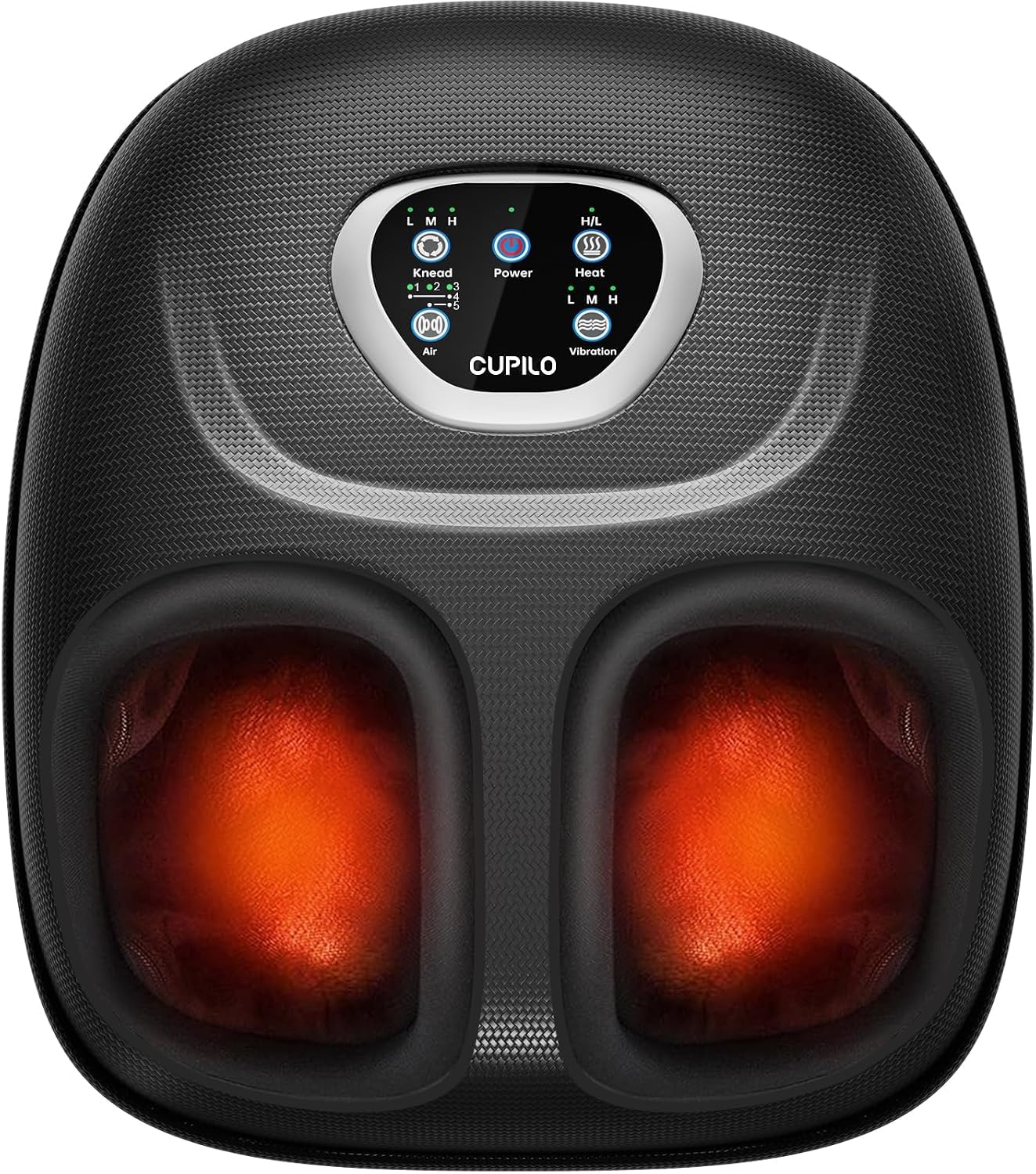 Foot Massager Upgraded FSA Eligible HSA, Birthday Gifts for Women | 5 Levels Compression & Vibration Massage for Plantar Fasciitis Relief, Heat & 3 Kneading, NTC Temperature Control