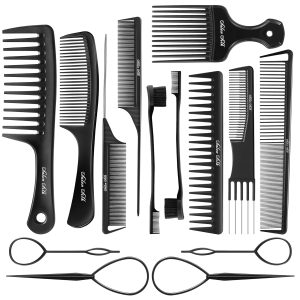 SALONSILK Women Hair Comb Set ̵...