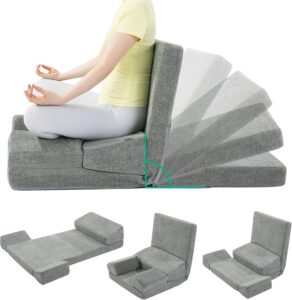 HOMBYS Pro Meditation Cushion Set w...