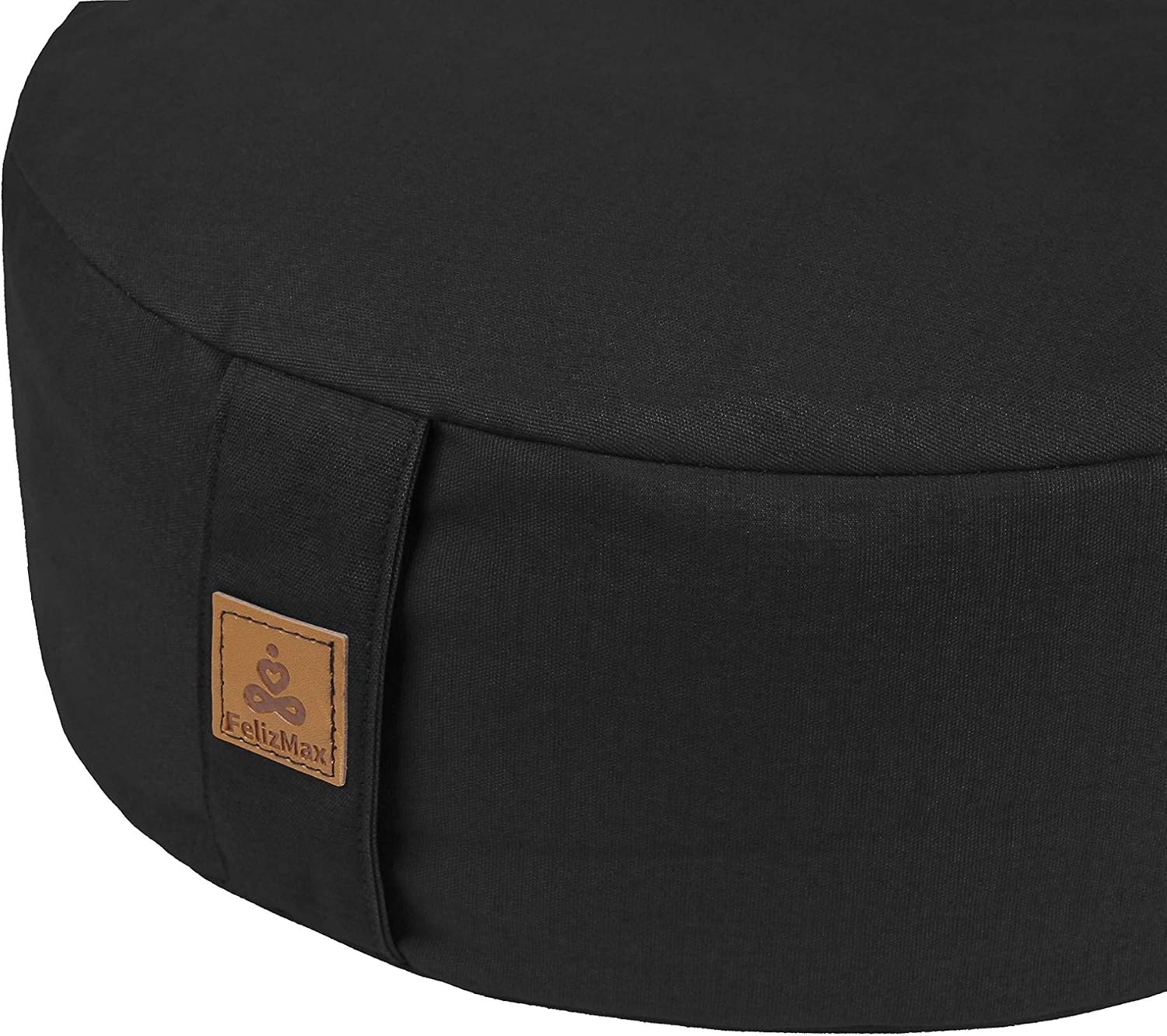 Zafu Buckwheat Meditation Cushion,D=13"/16" H=5.5",Round Zabuton Meditation Pillow,Yoga Bolster Kneeling Pillow Premium Yoga Pillow for Sitting on Floor Zippered Cotton Cover - Image 8