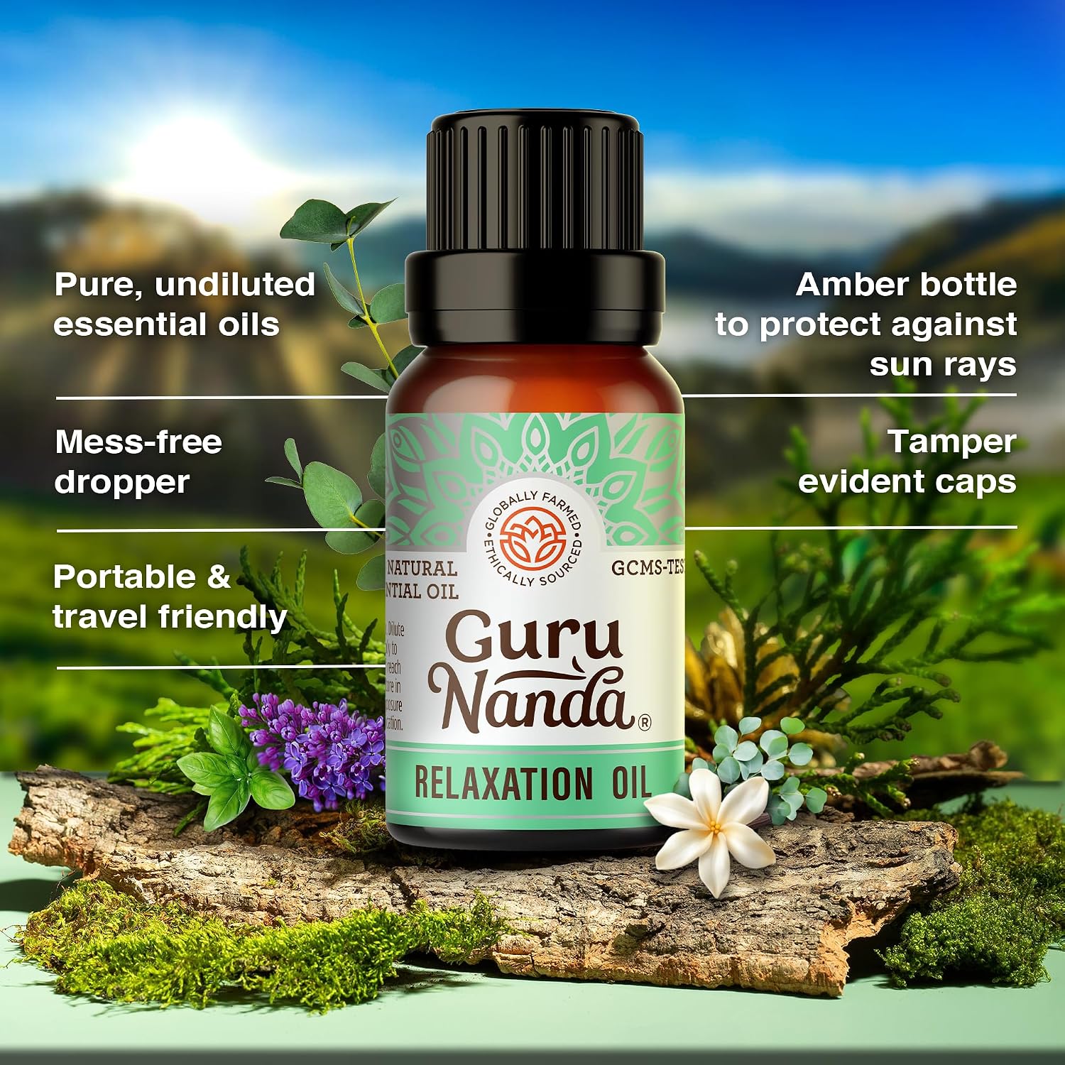 GuruNanda Essential Oil Blends – 6 Pack (10mL Each), Breathe Easy, Tranquility, Relaxation, Harmony, Calming Sleep & Thrive, Natural Aromatherapy Oils for Diffuser, Wellness & DIY - Image 7