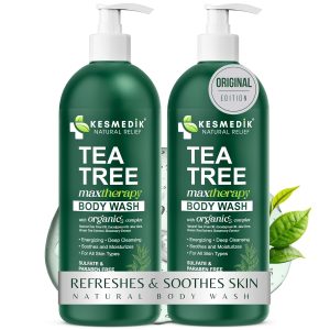 KESMEDIK Tea Tree Body Wash MaxTher...
