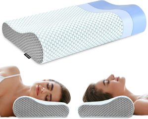 Memory Foam Pillows Neck Pillow Bed...