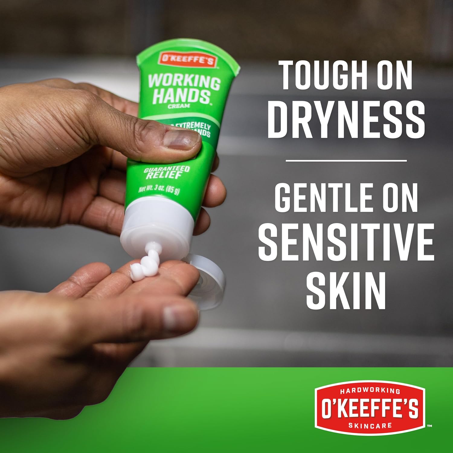 O'Keeffe's Working Hands Hand Cream for Extreme Dryness - 3 oz Tube (2 Pack) - Repairing Skincare for Cracked, Dry Hands - Image 3
