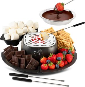 Kusini 2 in 1 Electric Fondue Set &...