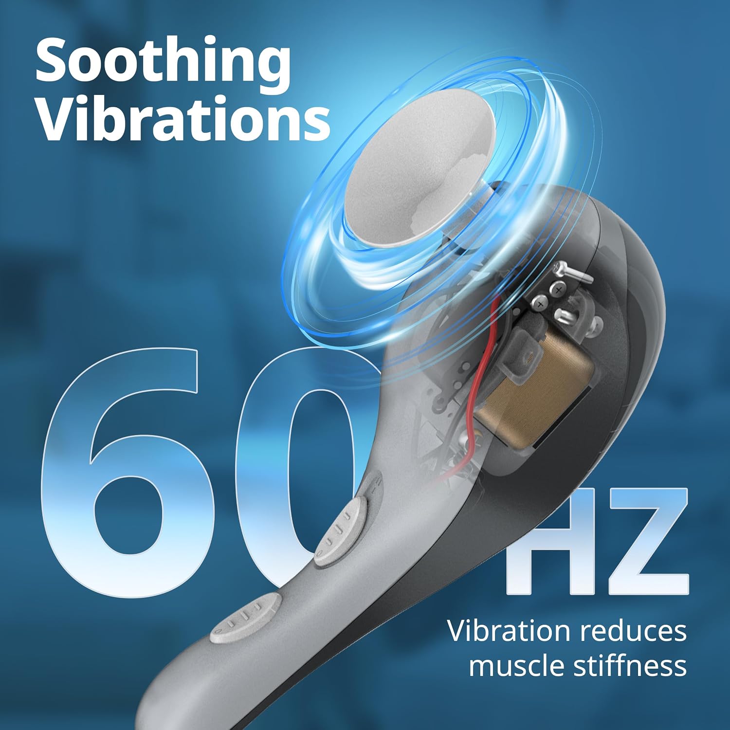 Wahl Soothing Vibration Corded Massager for the Face, Neck & Head | Includes 4 Attachment Heads, 2 Speed Massage, Pressure & Pain Relief on the Face, Neck & Head, FSA Eligible - Model 4120-600 - Image 4