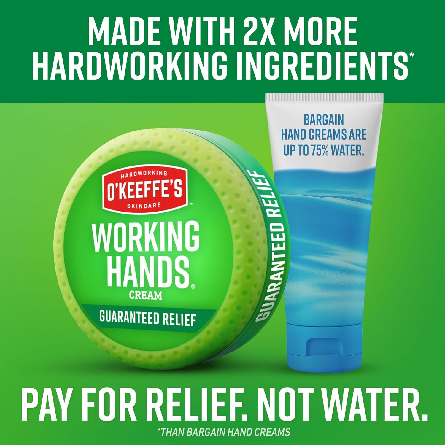 O'Keeffe's Working Hands Hand Cream for Extreme Dryness - 3 oz Tube (2 Pack) - Repairing Skincare for Cracked, Dry Hands - Image 4