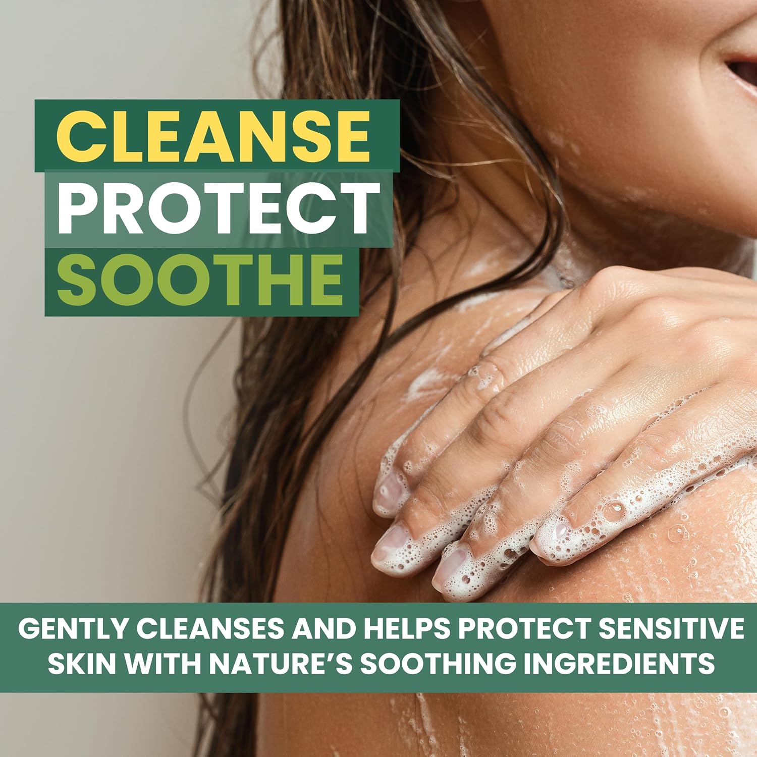 KESMEDIK Tea Tree Body Wash MaxTherapy with 100% Tea Tree Oil for Skin, Eucalyptus & Aloe Vera | Purifying Body Soap, Soothes & Refreshes Sensitive, Itchy Skin, Men & Women, 16 Fl Oz (Pack of 2) - Image 3