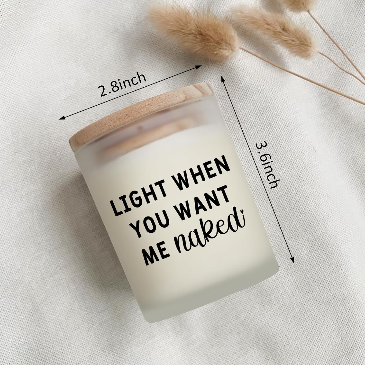 Gifts for Him Boyfriend Husband Men Couples Gift Ideas, Romantic Valentines Day Gift for Him, Naughty Boyfriend Birthday Gifts, Funny Anniversary Presents for Men husband Couple, Christmas, Candles - Image 4