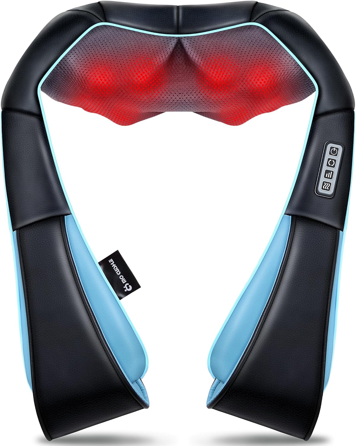 Mo Cuishle Women Men Gifts, Shiatsu Back Shoulder & Neck Massager with Heat | Electric Deep Tissue 4D Kneading Massage, Best Gifts for Mom Dad Wife Husband her Him, Christmas, Birthday (NOT Cordless)