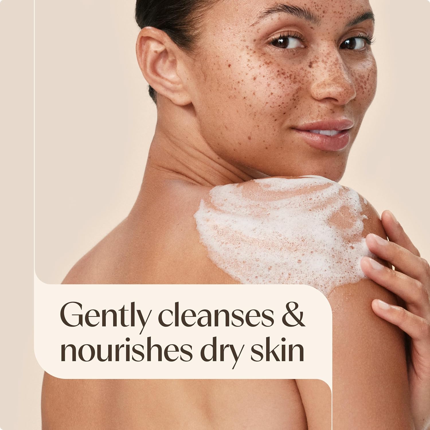 Aveeno Daily Moisturizing Body Wash for Normal to Dry Skin, Sensitive Formula with Prebiotic Oat, Gently Cleanses Dry Skin, Lightly Scented Body Wash for Women and Men, Value Size 33 fl. Oz - Image 3