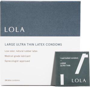 LOLA Large Ultra Thin Latex Condoms...