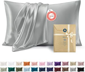 Bedsure Satin Pillowcase, Similar t...