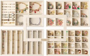 Stackable Jewelry Trays,Set of 4 Je...