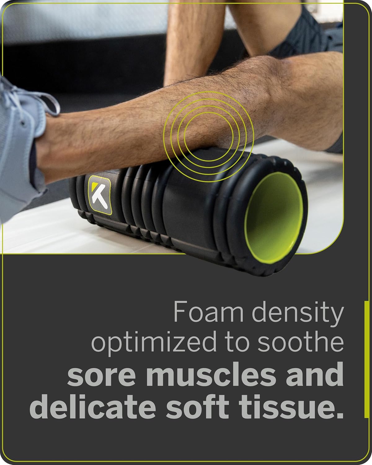 TriggerPoint Grid 1.0 Foam Roller - 13" Multi-Density Massage Roller for Deep Tissue & Muscle Recovery - Relieves Tight, Sore Muscles & Kinks, Improves Mobility & Circulation - Targets Key Body Parts - Image 4