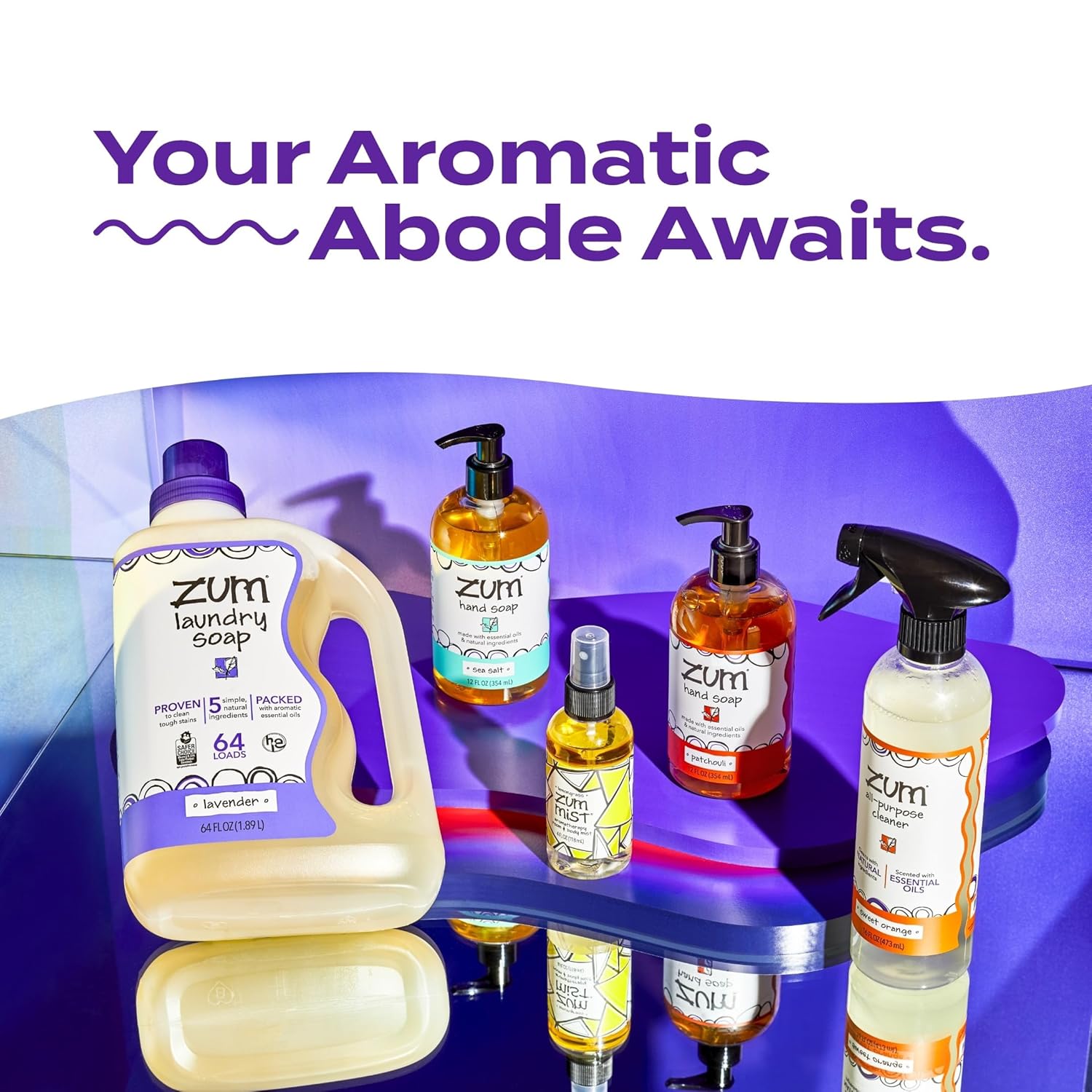 Indigo Wild Zum Mist Room & Body Spray - Aromatherapy Essential Oil Spray - Natural Body Mist & Room Spray - Frankincense & Myrrh Scent - 4 fl oz - Image 4