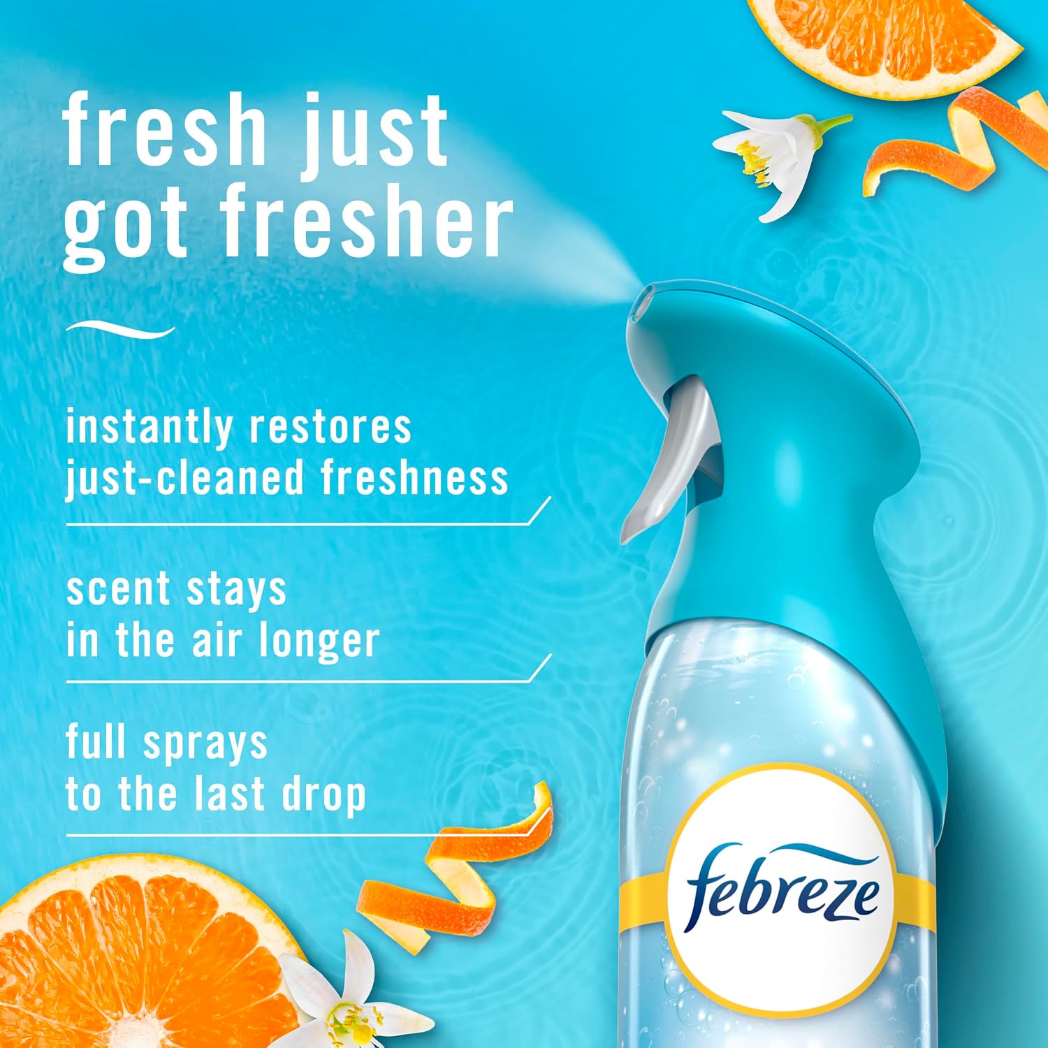 Febreze Air Mist, Air Freshener, Odor Fighting Room Spray, Deodorizer for Home Bathroom Kitchen Office Apartment, Soothe & Restore, Refresh & Energize, Romance & Desire Variety Pack, 8.1oz (Pack of 3) - Image 3