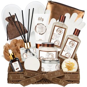 Coconut Vanilla Spa Gift Set, Compl...