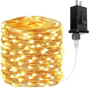 66FT 200 LED Fairy Lights Plug in, ...