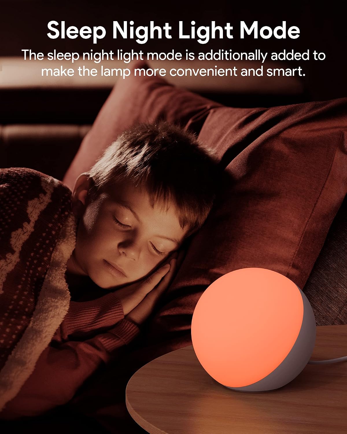 Smart Table Lamp, Dimmable Desk Lamp with App/Voice Control, LED RGB Color Changing Touch Lamp, Night Lamp for Bedroom Compatible with Alexa - Image 5