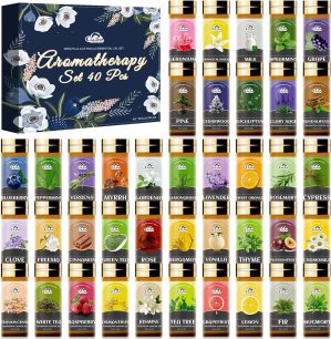 Essential Oil Set, 40 Pcs Fragrance...