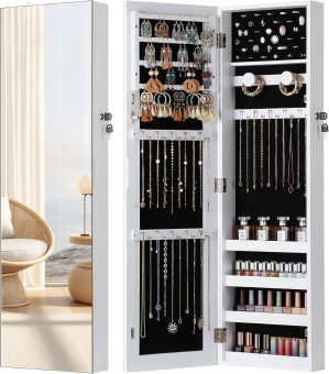 Hanging Jewelry Cabinet, Jewelry Or...