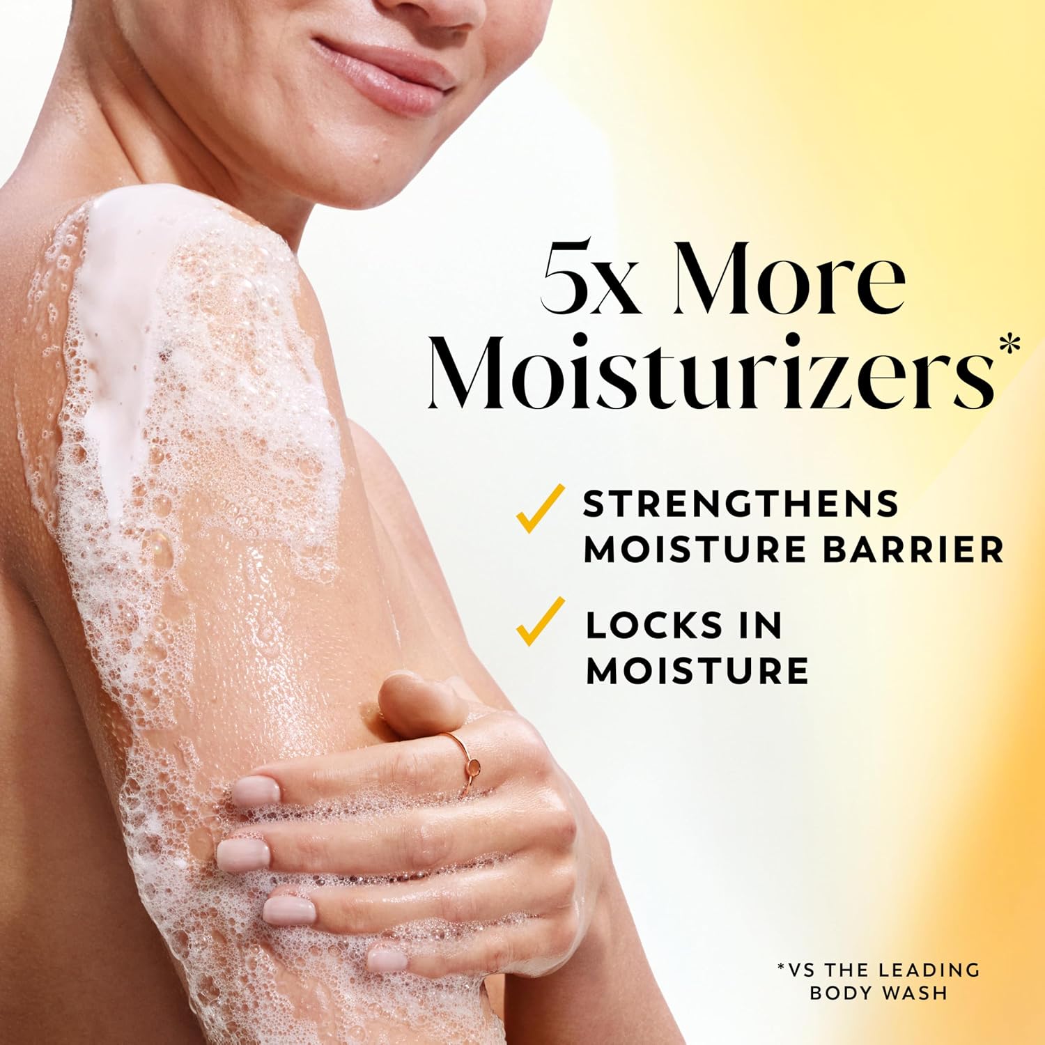Olay Body Wash for Women, Ultra Moisture, 24/7 Moisture Barrier Repair, Hydrating Formula for Visibly Healthy Soft Skin, Vitamin B3 & Hyaluronic Blend, For All Skin Types, Shea Butter Scent, 35 fl oz - Image 2