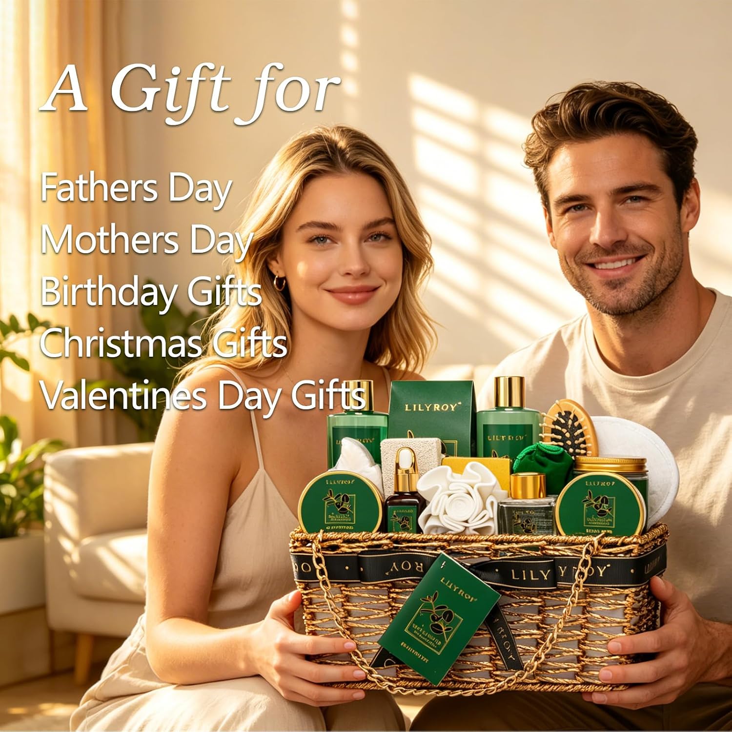 Spa Skin Care Gifts Set - 18Pcs Luxurious Spa Gift Baskets for Women & Men | Spa Kit, Spa Gifts for Mom & Dad, Christmas, Mother‘s Day, Valentine’s, Father's Day, Birthday. Hydrating for all skin types - Image 2
