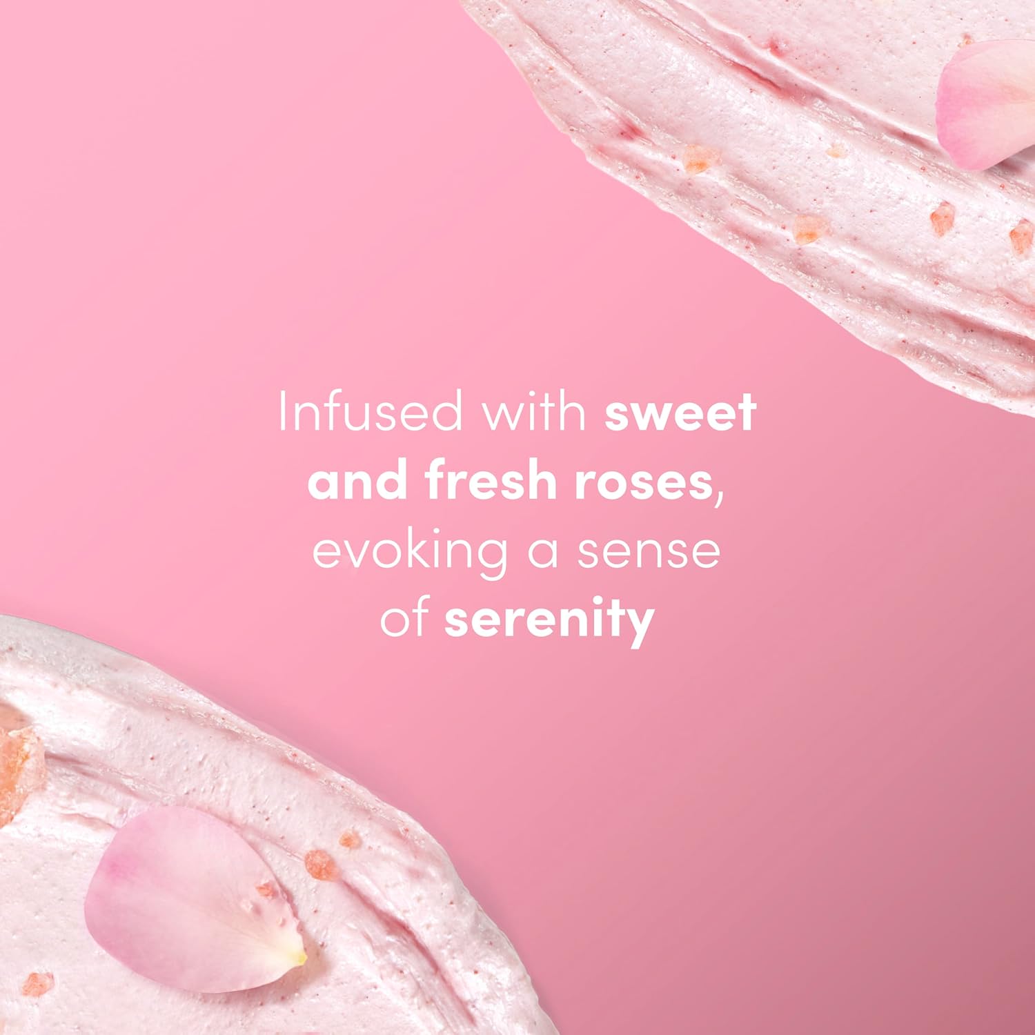Dove Himalayan Salt & Rose Oil Body Scrub Exfoliates and Deeply 15 oz | For skin that needs polish, Helps reveal smooth skin, With Himalayan salt & Rose Oil - Image 5
