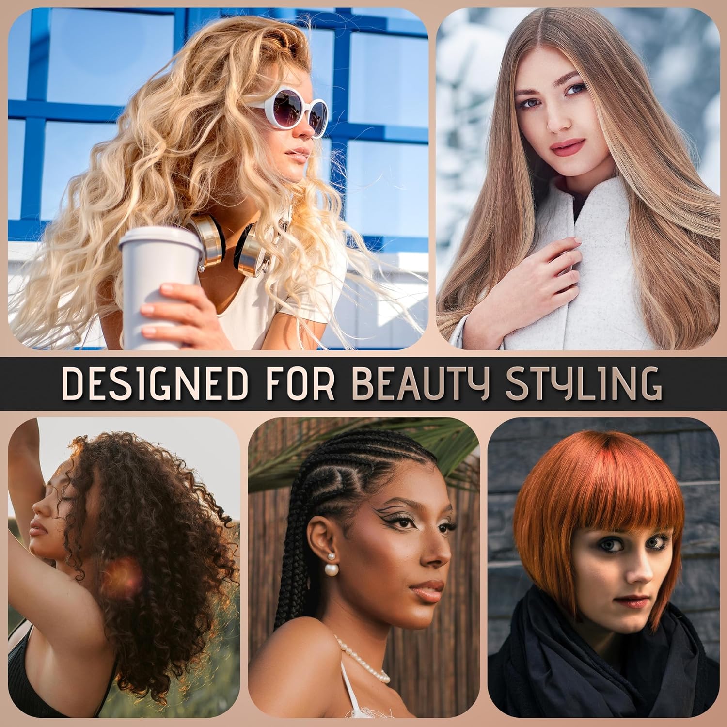 SALONSILK Women Hair Comb Set - 14PCS Wide Tooth Rat Tail Styling Combs Pick for Curly - Teasing Parting Fine Professional Barber Cutting Braiding Set - Image 3
