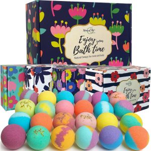 Bath Bombs for Women Gift Set, 24 N...