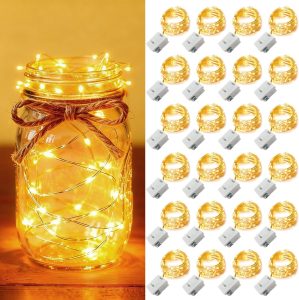 24 Pack Fairy Lights Battery Operat...