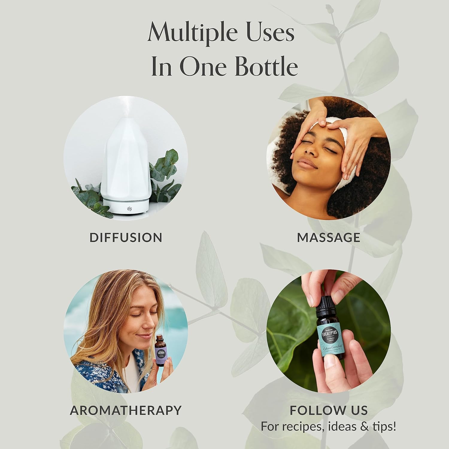 Edens Garden Top Essential Oil Blends 3 Set – 100% Pure Therapeutic Grade, Undiluted Natural Aromatherapy Oils for Diffusers & Home – Includes Fighting Five, Good Night & Joy, 10 ml/ 3 Pack - Image 3