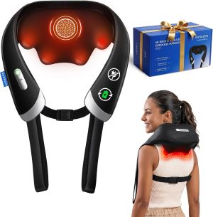 EaseZen Cordless Neck Massager with...