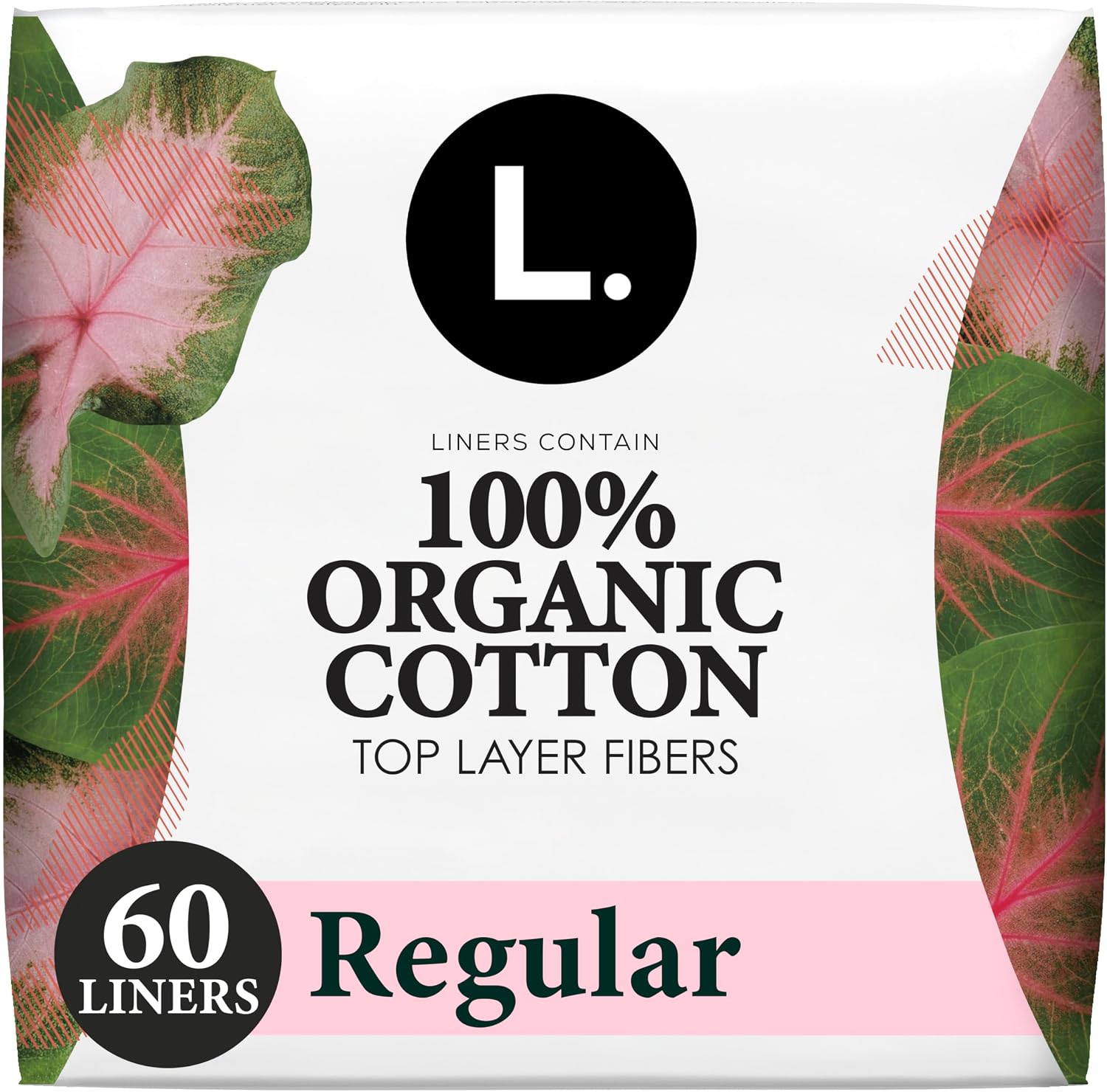 Liners for Women, Organic Cotton Top Layer, Regular Coverage, Pantiliners Made Without Synthetic Pesticides and Fragrances, Hypoallergenic and Gentle on Skin, 60 Count - Image 14