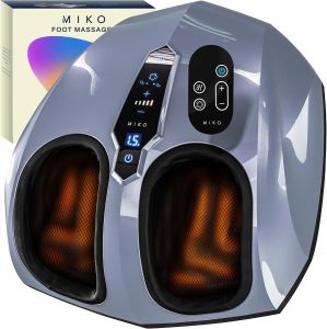 MIKO Shiatsu Foot Massager with Hea...