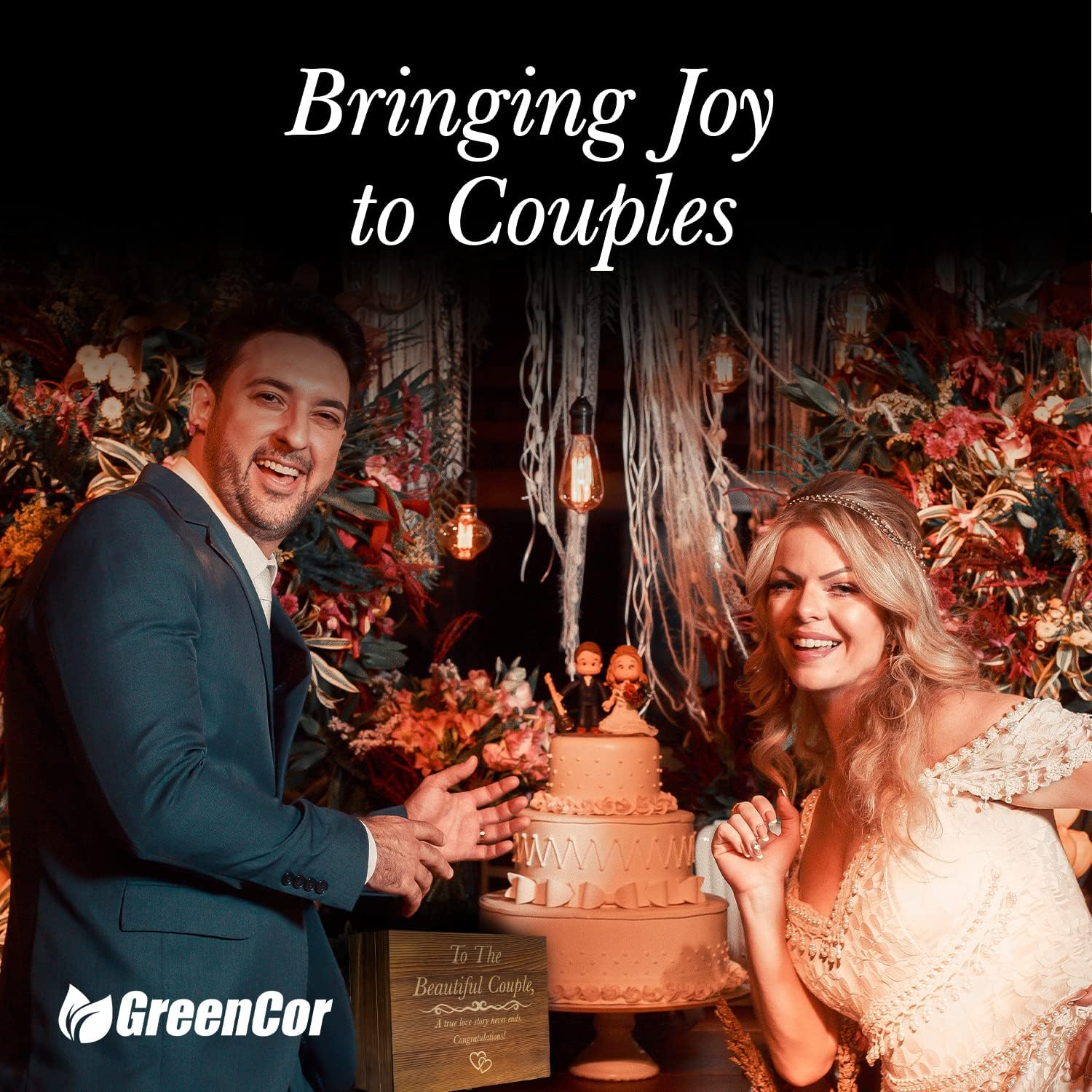 Unique Engagement for Couples - Engagement Wine Tumbler Gift Set - ‘To The Beautiful Couple’, Bridal Shower Set for Her - Wedding Set for Couple - Mr and Mrs Tumbler Set - Image 5