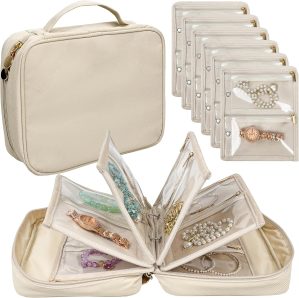 Travel Jewelry Organizer Case,Jewel...