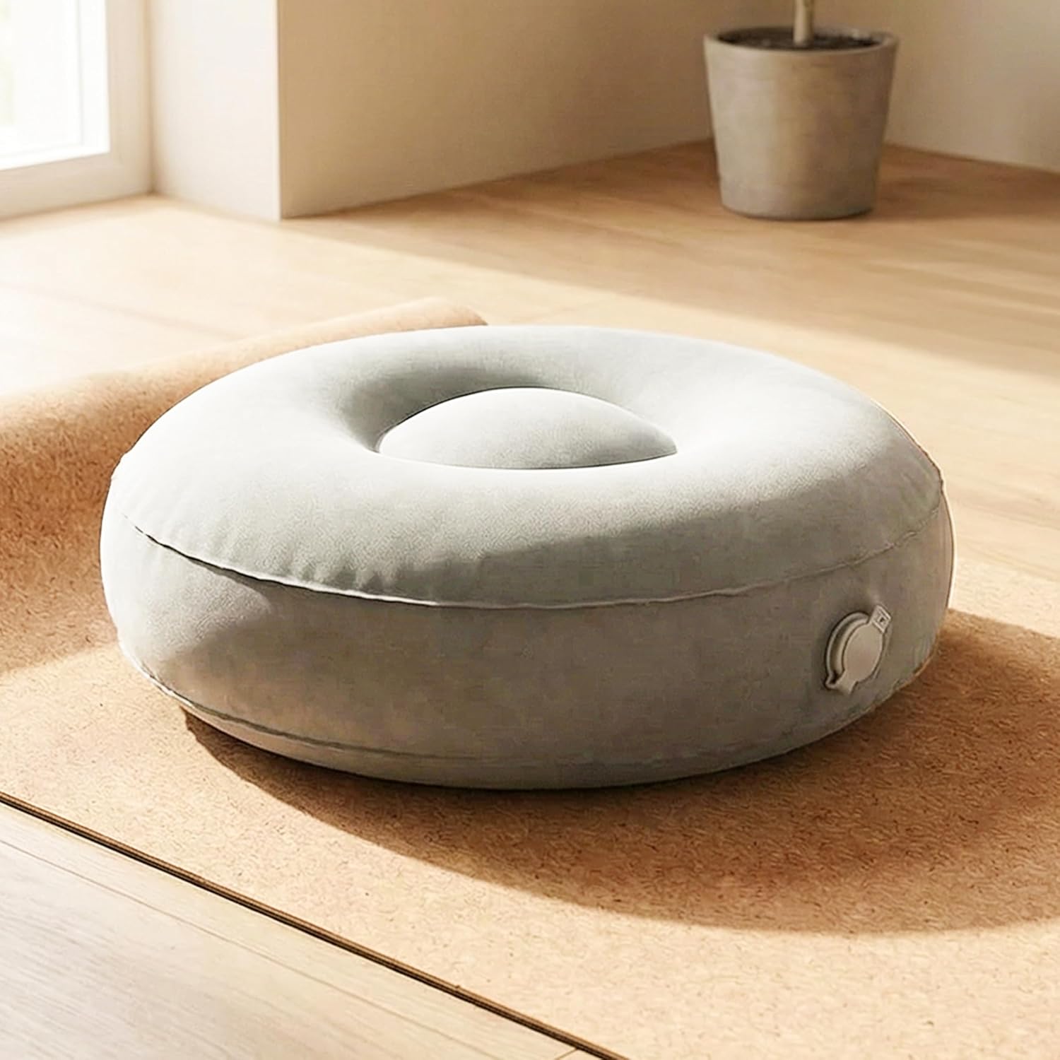 Air Meditator Inflatable Meditation Cushion and Travel Pillow – Meditate on Air in Total Comfort with Adjustable Three-Chamber Design for Enhanced Posture and Portability - Image 8