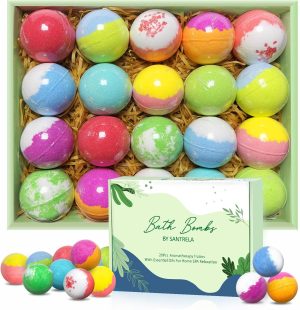 Bath Bombs for Women Gift Set, 20 O...