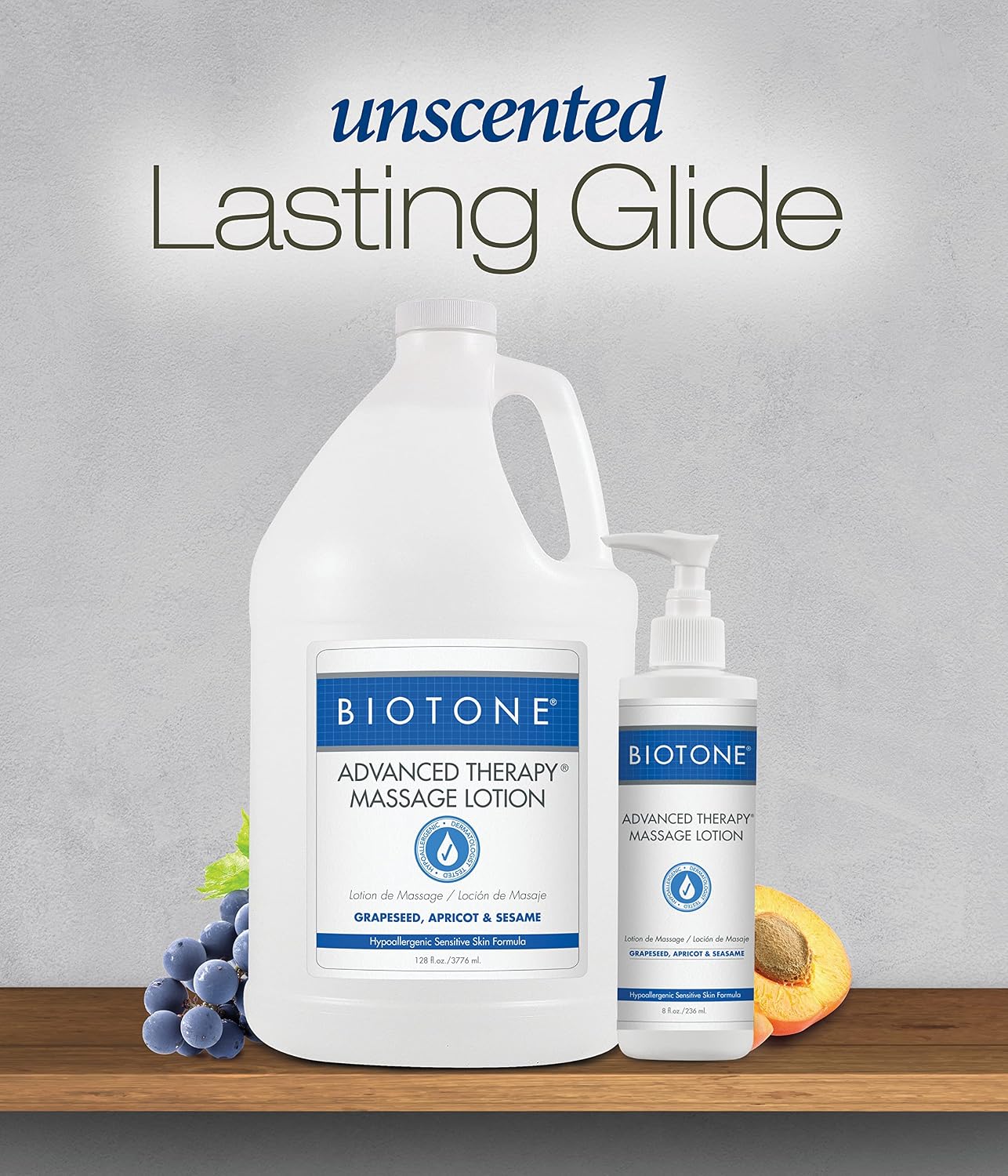 BIOTONE Advanced Therapy Massage Lotion, Hypoallergenic and Fragrance-Free, More Glide and Workability, Absorbs for a Non-Greasy Finish - Image 3
