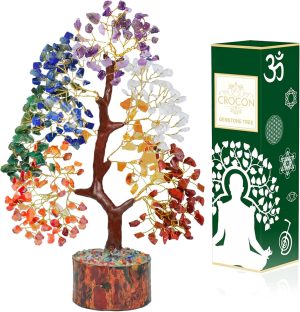 Crocon® 7 Chakra Crystal Tree of L...
