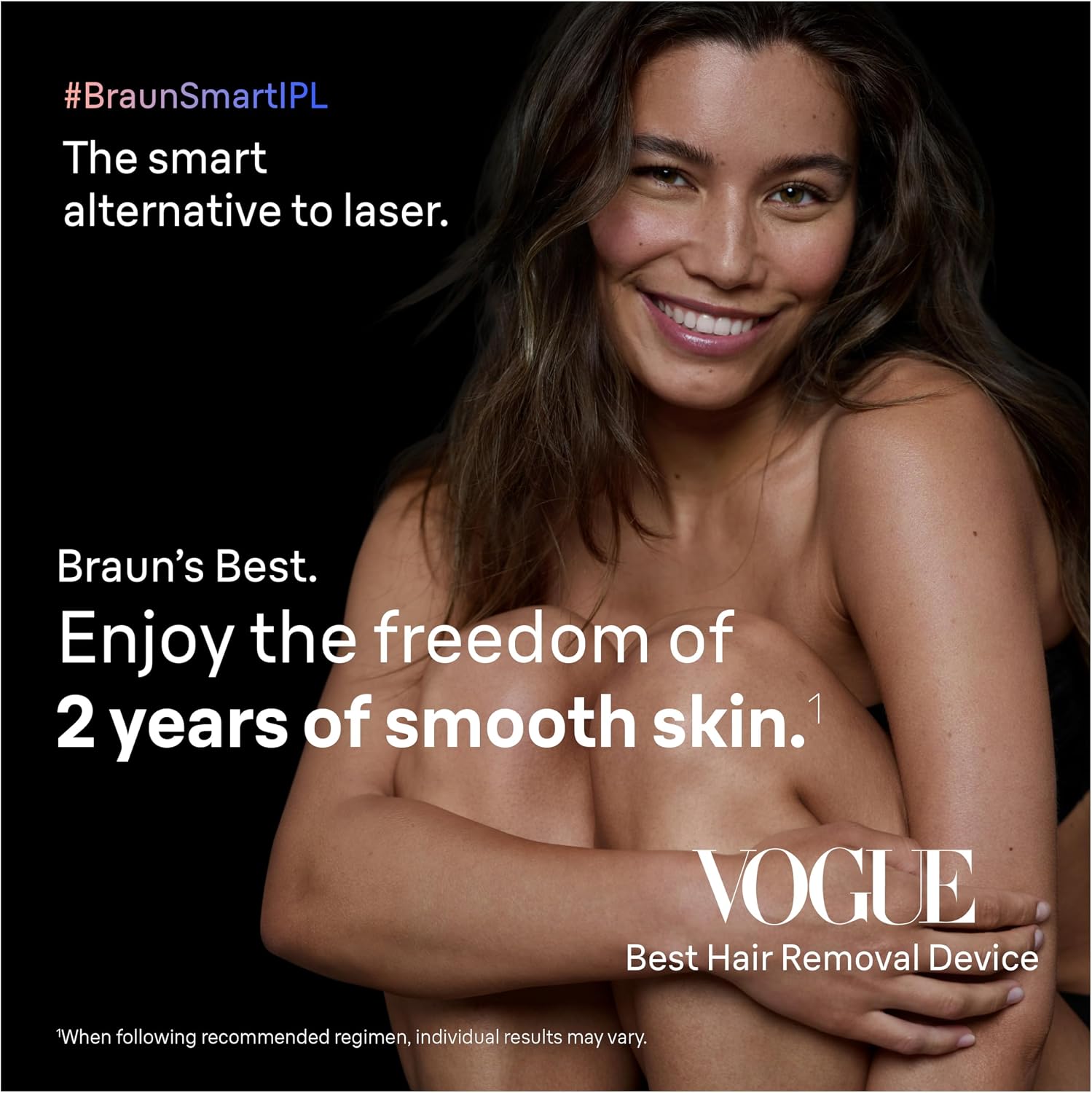 Braun Skin i-Expert Smart IPL PL7219 at Home Laser Hair Removal for Women and Men with App, Premium Pouch, Venus Razor, 2 Smart Heads, Facial Trimmer - Image 2