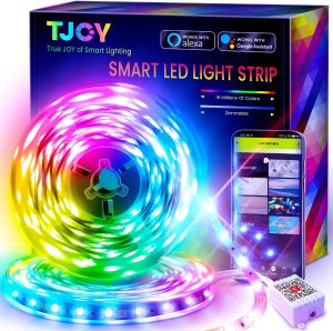 TJOY 50ft Smart Led Strip Lights fo...