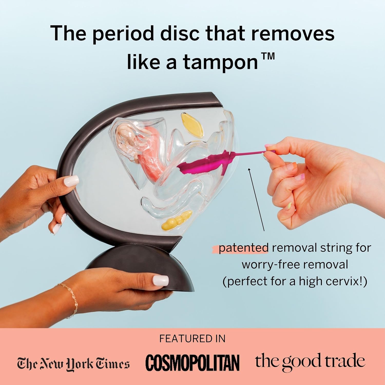 Pixie Menstrual Disc Kit for Feminine Care - Pixie Discs are Designed to Remove Like Tampons - 100% Medical-Grade Silicone - Best Period Disc Starter Kit - Proven to Become A Successful Disc User - Image 3