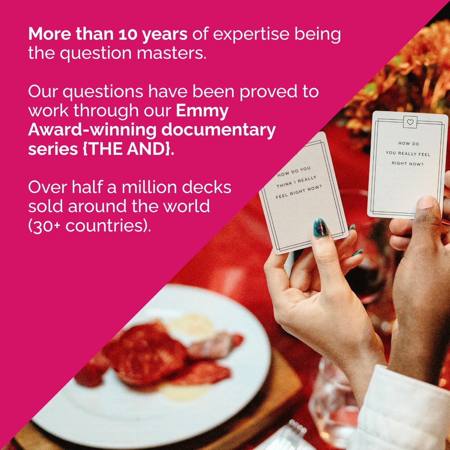 {THE AND} Dating Edition - 199 Thoughtful Conversation Cards for Dating Couples - Questions to Get to Know Your New Person & Create Connections - Fun Date Night Card Game for Adults by The Skin Deep - Image 4