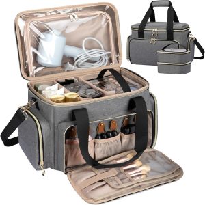 GDNasist Large Makeup Bag, Portable...